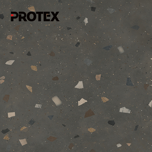 PTS-210211L-07 Marbling spots Stone Carpet Plastic Composite Flooring LVT Dry Back