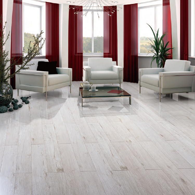 China Factory 12mm Laminated Wood Floor Click Laminate Flooring for Sale