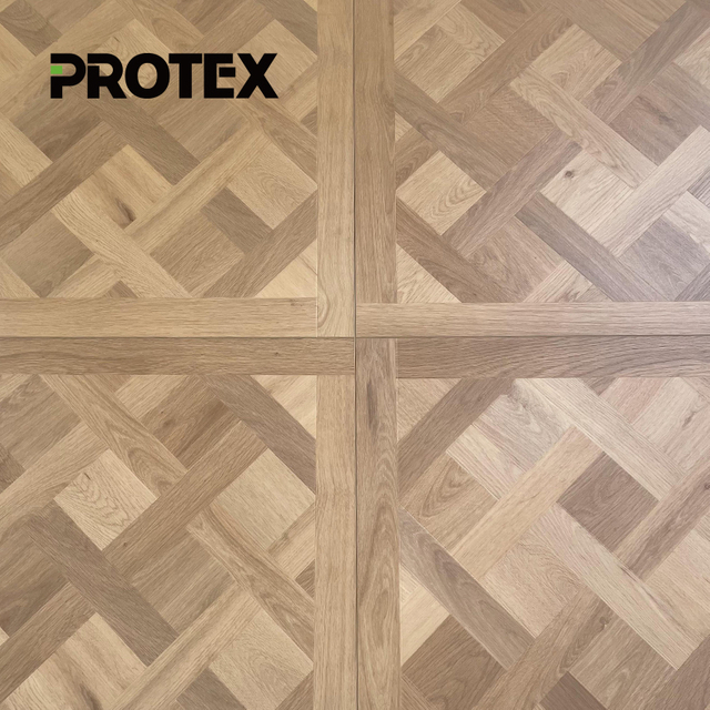 PTP-02 European SPC Parquet Floor Indoor Resort Hotel Solid Oak Design